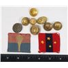Image 1 : WW2 BRITISH COMMONWEALTH CLOTH INSIGNIA SOLD W/