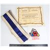 Image 1 : CEREMONIAL SASH VINTAGE DRESS UNIFORM PIECE SOLD W