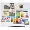Image 1 : LARGE LOT OF ASSORTED POSTCARDS SOME ANTIQUE