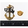 Image 1 : WW2 USA HONORABLE SERVICE LAPEL BUTTON DISCHARGE