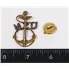 Image 2 : WW2 USA HONORABLE SERVICE LAPEL BUTTON DISCHARGE