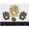 Image 1 : WW1 CANADIAN VETERANS BRIGADE BADGE BUTTON