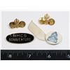 Image 1 : WW2 ROYAL CANADIAN NAVY SWEETHEART PIN PAIR,