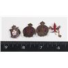 Image 1 : CANADIAN MILITARYCASF PATRIOTIC PIN MAPLE LEAF &