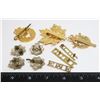 Image 2 : 2 PAIRS RCASC COLLAR BADGES ROYAL CANADIAN ARMY