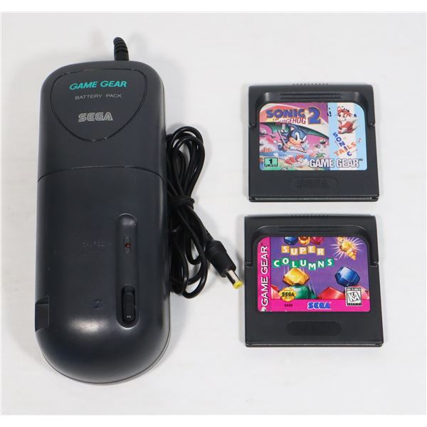 SEGA GAME GEAR BATTERY PACK (UNTESTED) SOLD WITH