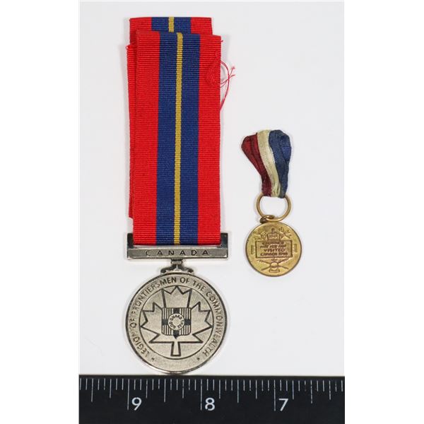 1939 KING GEORGE VI ROYAL VISIT MEDAL CANADA