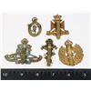 Image 2 : WW1 BRITISH CAP BADGE ROYAL ARTILLERY RA