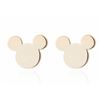 Image 2 : Qty 10 Pair Small Mickey Mouse Metal Stud Earrings (6 Gold-Tone/4 Silver-Tone)