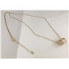 Image 8 : Qty 2 Gold-Tone Barrel w/ Floral Design Hoop Pierced Earring & Necklace Sets (1 w/ Black Pearl Beads