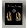 Image 7 : Qty 8 Pair Gold-Tone & Silver Tone Faux Shell Earrings, Misc Sizes