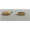 Image 5 : Qty 16 Pair Gold-Tone Earrings: 3 Large Hoops, 8 Small Hoops, 3 Pearl Dangles & 2 Leaves