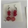 Image 4 : Qty 5 Hook Dangle Stone & Bead Earrings, Misc Sizes, Handcrafted by Local Artisan