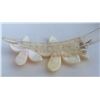 Image 4 : Qty 5 Hard Plastic Large Plumeria Yellow Flower Hair Claws Banana Clips (approx. 4"L)