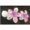 Image 2 : Qty 5 Hard Plastic Large Plumeria Purple Flower Hair Claws Banana Clips (approx. 4"L)