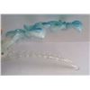 Image 8 : Qty 5 Hard Plastic Large Plumeria Red & Blue Flower Hair Claws Banana Clips (approx. 4"L)