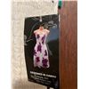 Image 10 : Qty 2 New Favant Women's Short Elastic Tube Dresses, One Size, Black & White
