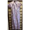 Image 2 : Qty 2 New Asian Dresses w/ Oriental Clasps & Slits: Size XL (35" bust/52"L), Size XXXXL (40"bust/54"