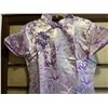 Image 3 : Qty 2 New Asian Dresses w/ Oriental Clasps & Slits: Size XL (35" bust/52"L), Size XXXXL (40"bust/54"