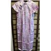 Image 7 : Qty 2 New Asian Dresses w/ Oriental Clasps & Slits: Size XL (35" bust/52"L), Size XXXXL (40"bust/54"