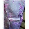 Image 9 : Qty 2 New Asian Dresses w/ Oriental Clasps & Slits: Size XL (35" bust/52"L), Size XXXXL (40"bust/54"