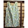 Image 2 : Qty 2 New CT Fashions Hawaii Sleeveless Short Zipper Dresses Size 2X Blue (42" bust/36"L) & XL (40")