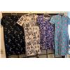 Image 1 : Qty 4 Short Sleeve Size Small Dresses & MuuMuu (34" bust): Leina'ala, Naturally Yours (pre-owned)