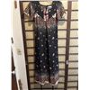 Image 12 : Qty 4 Short Sleeve Size Small Dresses & MuuMuu (30-34" bust): Xina Ann, Naturally Yours (pre-owned)