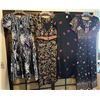 Image 1 : Qty 4 Short Sleeve Size Small Dresses & MuuMuu (30-34" bust): Xina Ann, Naturally Yours (pre-owned)