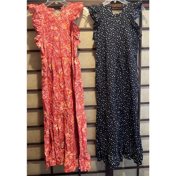 Qty 2 New Universal Thread Size XS MuuMuu Dresses (32"bust): Red & Black