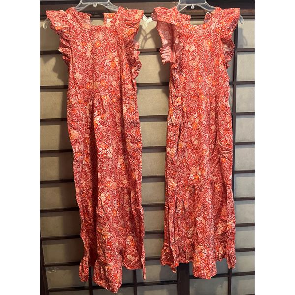 Qty 2 New Universal Thread Size XS MuuMuu Dresses (32"bust): Red