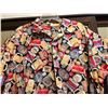 Image 2 : Vintage Koko Island Men's Aloha Shirt Size 2X (60" Chest) w/ Beer Motif (pre-owned)