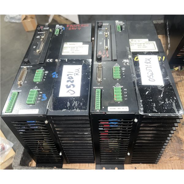 (2) Pacific Scientific #SCE905-001-01 A Servo Drives