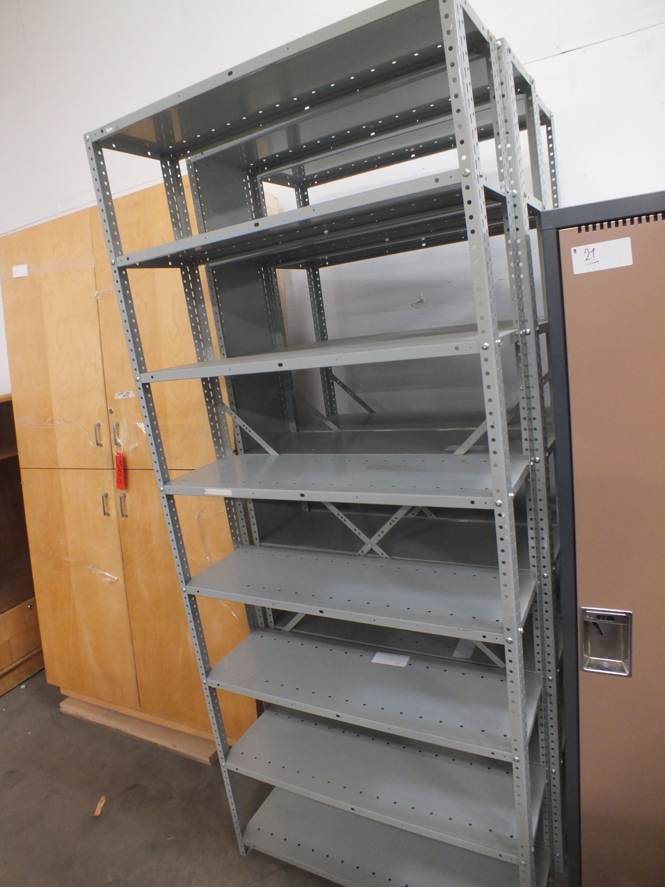 3 Metal Storage Racks