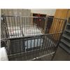 Image 1 : Metal Crib On wheels