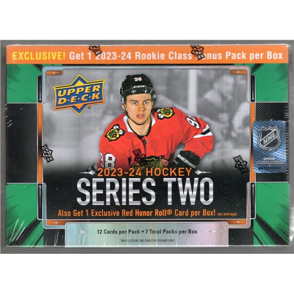 2023 - 2024 Upper Deck Series 2 Hockey Mega Box - Connor Bedard Young Guns!