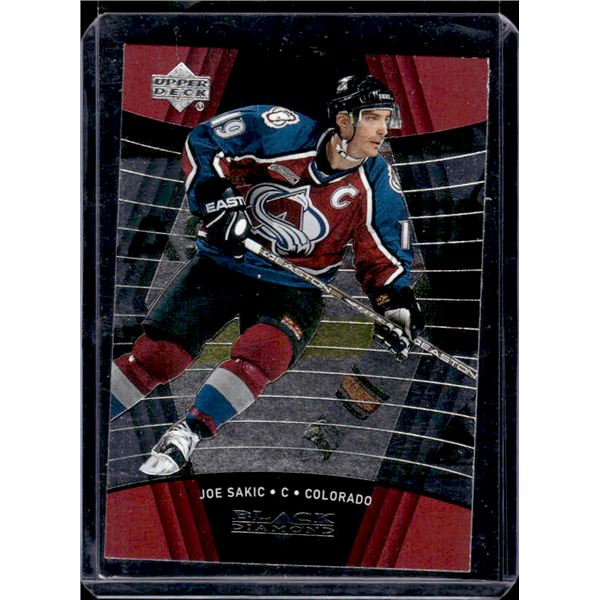 Joe Sakic 2000 Upper Deck Black Diamond #25