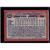 Image 2 : Chipper Jones #1 Draft Pick Rookie Card 1991 Topps #333