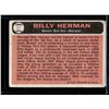 Image 2 : Billy Herman 1966 Topps #37