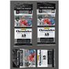 Image 1 : 3 Count of 2022 Panini Chronicles Football 15 Card Value hanger Packs! Brock Purdy cards a usually "