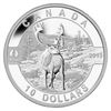 Image 1 : Sold Out - 2013 $10 Fine Silver Coin - The Caribou - With COA.