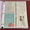 Image 4 : Final Year of Penny Estate Binder with Newspaper Articles.
