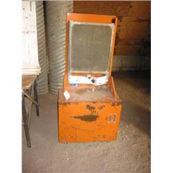 Orange Upright Heater