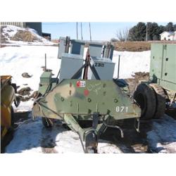 Square D Transformer on Trailer