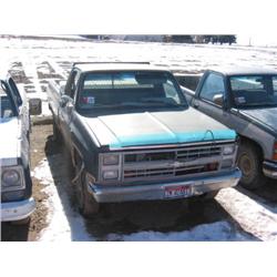 85 Chevy Pickup, 4x4
