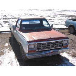 81 Dodge Pickup