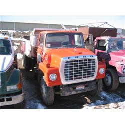 8O Ford LNT Dump Truck