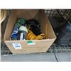 Image 2 : Space Heater, Rope, Tie Down Straps, Basket w/Ext. Cord