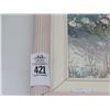 Image 2 : Framed Oil On Canvas Girl On Beach Signed Keswick - 24  X  36