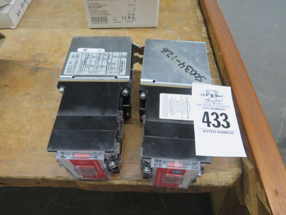 Allen Bradley Master Safety Controls Relays - 2